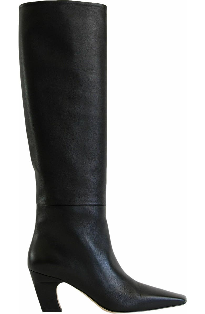 Neil J. Rodgers Meg Knee Boot, Main, color, Black Nappa