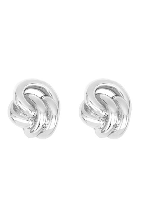 Miami Knot Stud Earrings