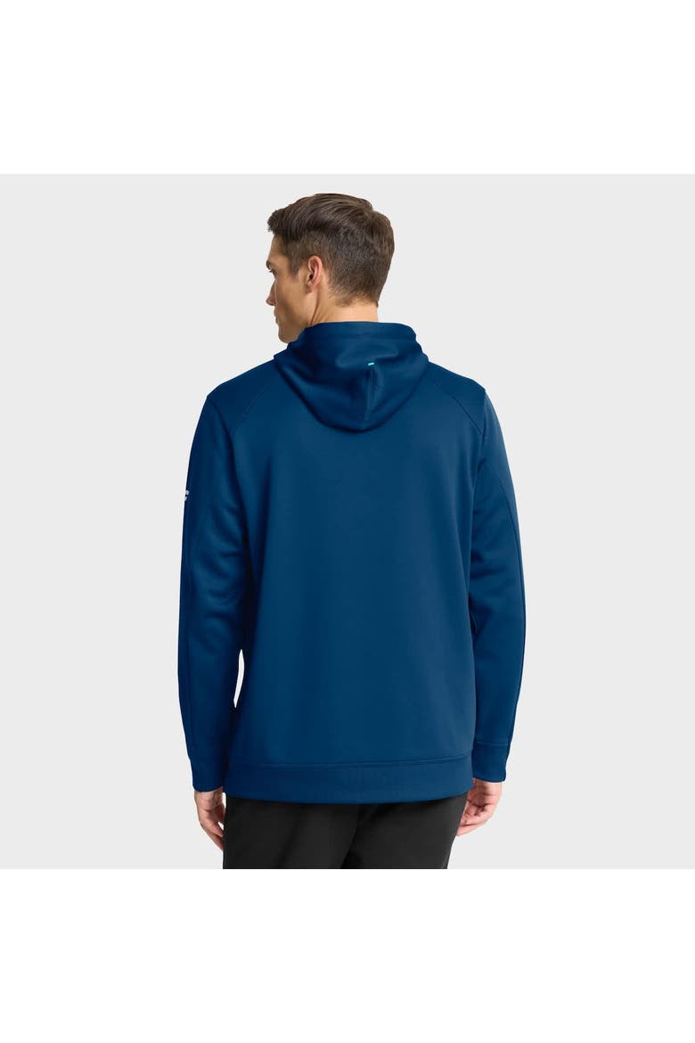 Men's Fanatics Deep Sea Blue Seattle Kraken Authentic Pro Rink Hoodie, Alternate, color, Blue