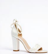 Forever & Always Shoes Elysia Pearl & Lace Wedding Heel