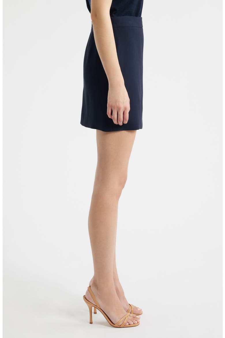 Vandera Wrap Front Miniskirt, Alternate, color, SKY CAPTAIN