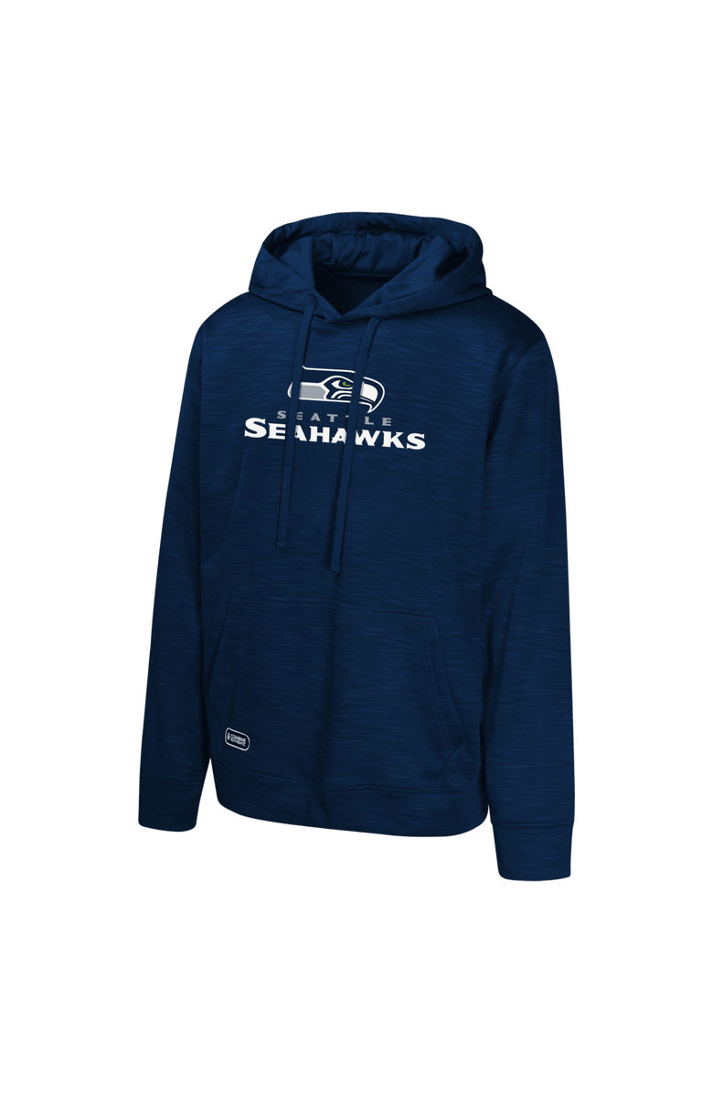 Outerstuff Men's College Navy Seattle Seahawks Streak Fleece Pullover Hoodie, Alternate, color, College Navy
