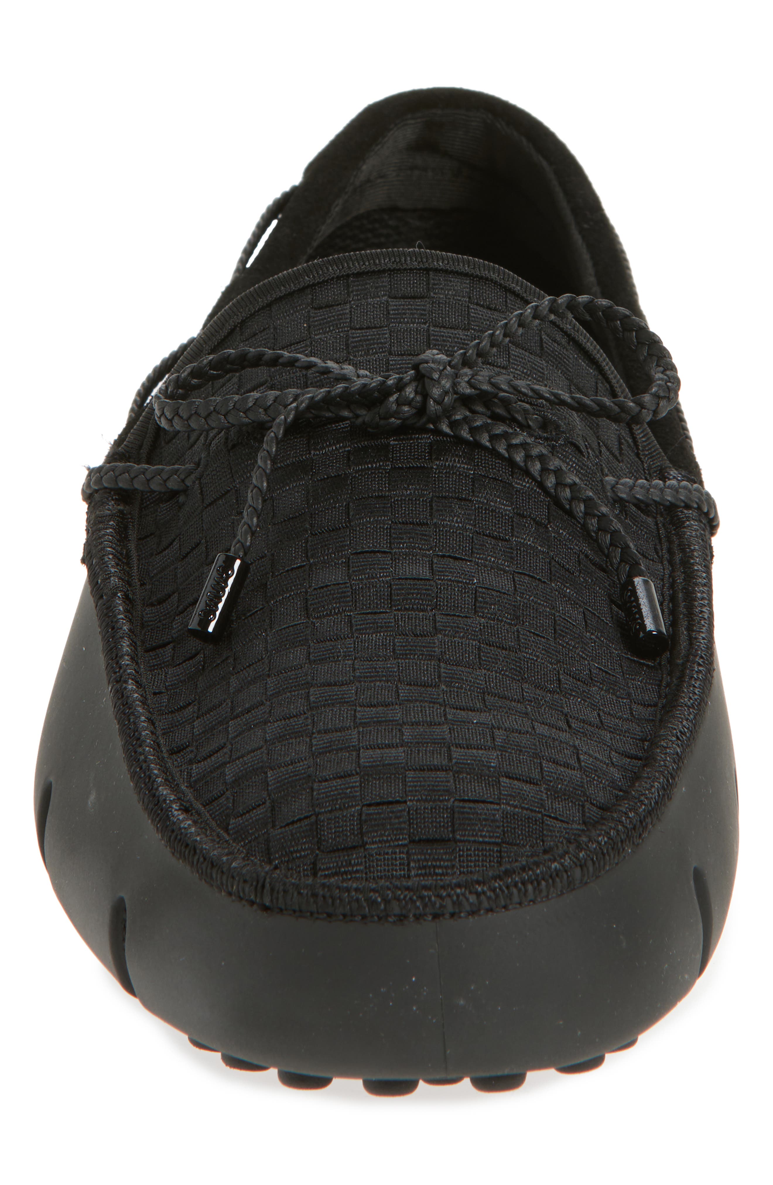 Swims Woven Driving Loafer, Alternate, color, Black