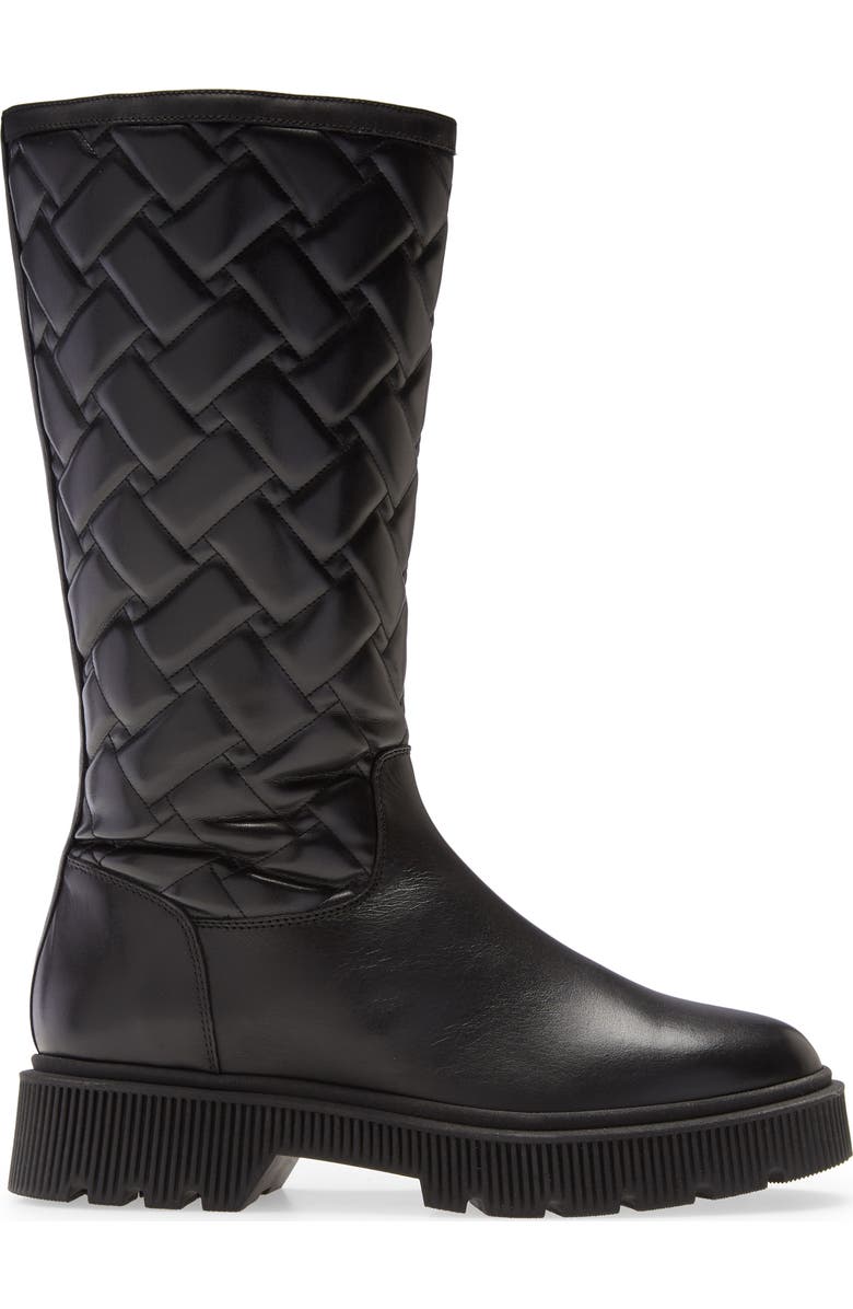 Kurt Geiger London Baton Quilted Knee High Boot, Alternate, color,