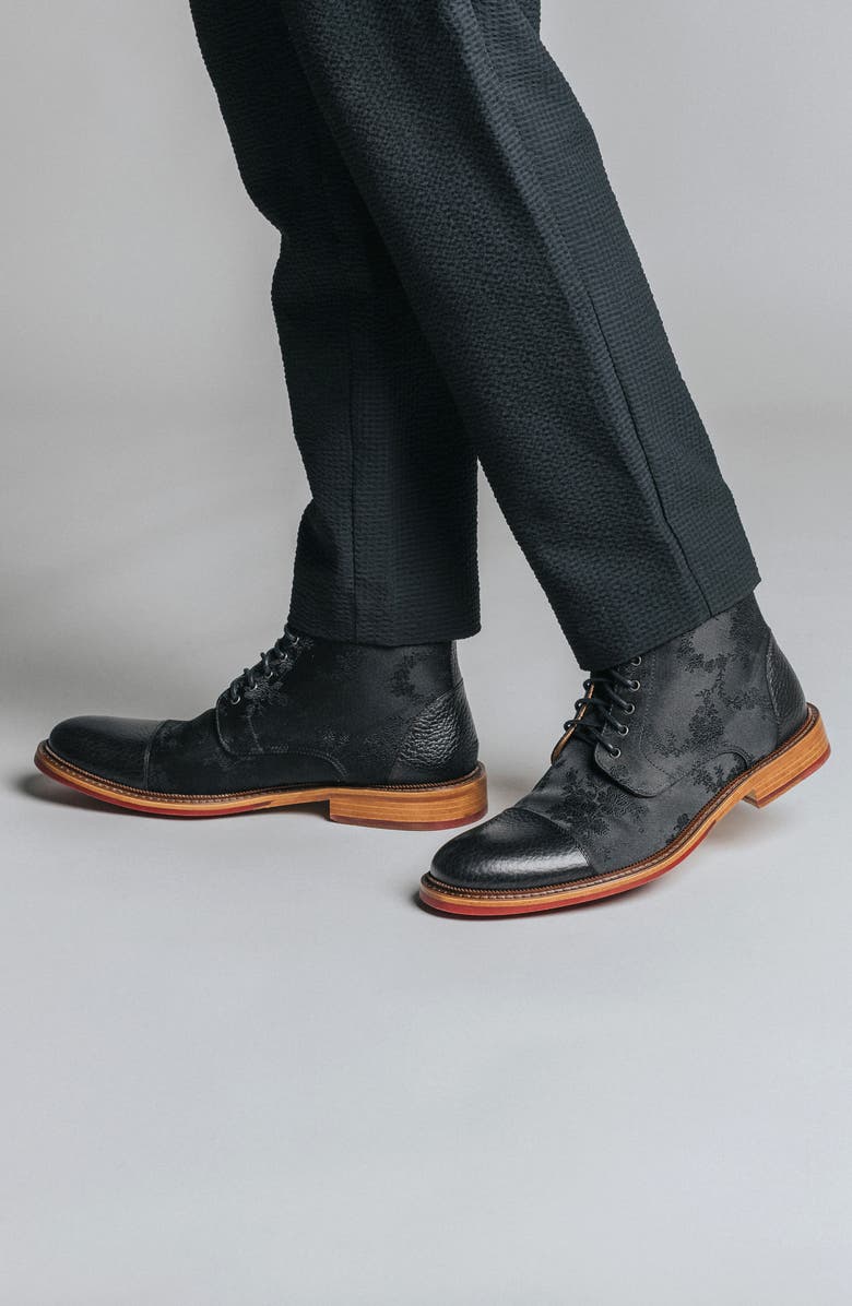 TAFT The Jack Lace-Up Cap Toe Boot, Alternate, color,