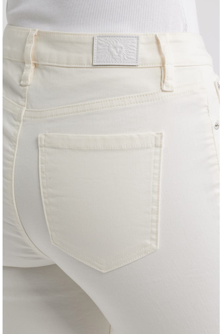 Leo Straight Leg Jeans, Alternate, color, WHITE DOVE