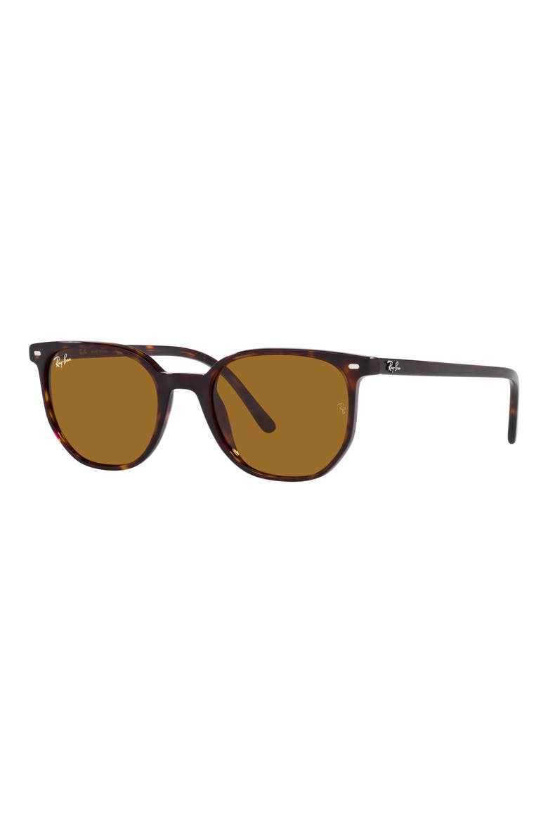 54mm Square Sunglasses, Alternate, color, HAVANA