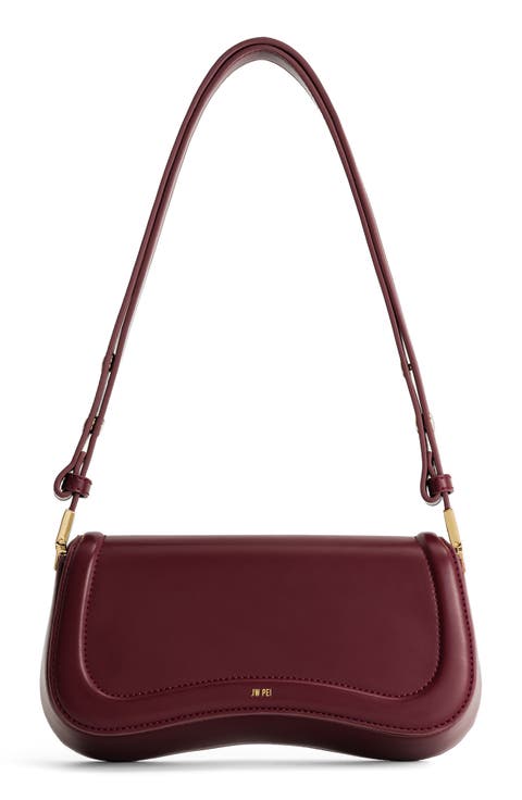 Joy Faux Leather Shoulder Bag