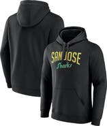 FANATICS Men's Fanatics Branded Black San Jose Sharks Special Edition 2.0 Wordmark Pullover Hoodie