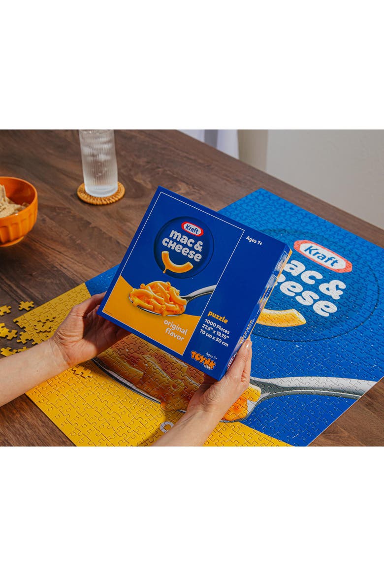 Kraft Macaroni & Cheese 1000-Piece Jigsaw Puzzle | Toynk Exclusive, Alternate, color, Blue