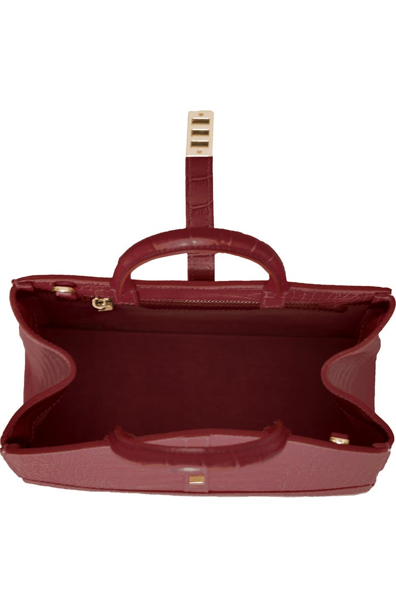 Teddy Blake Lola Croco 10", Alternate, color, Darkred