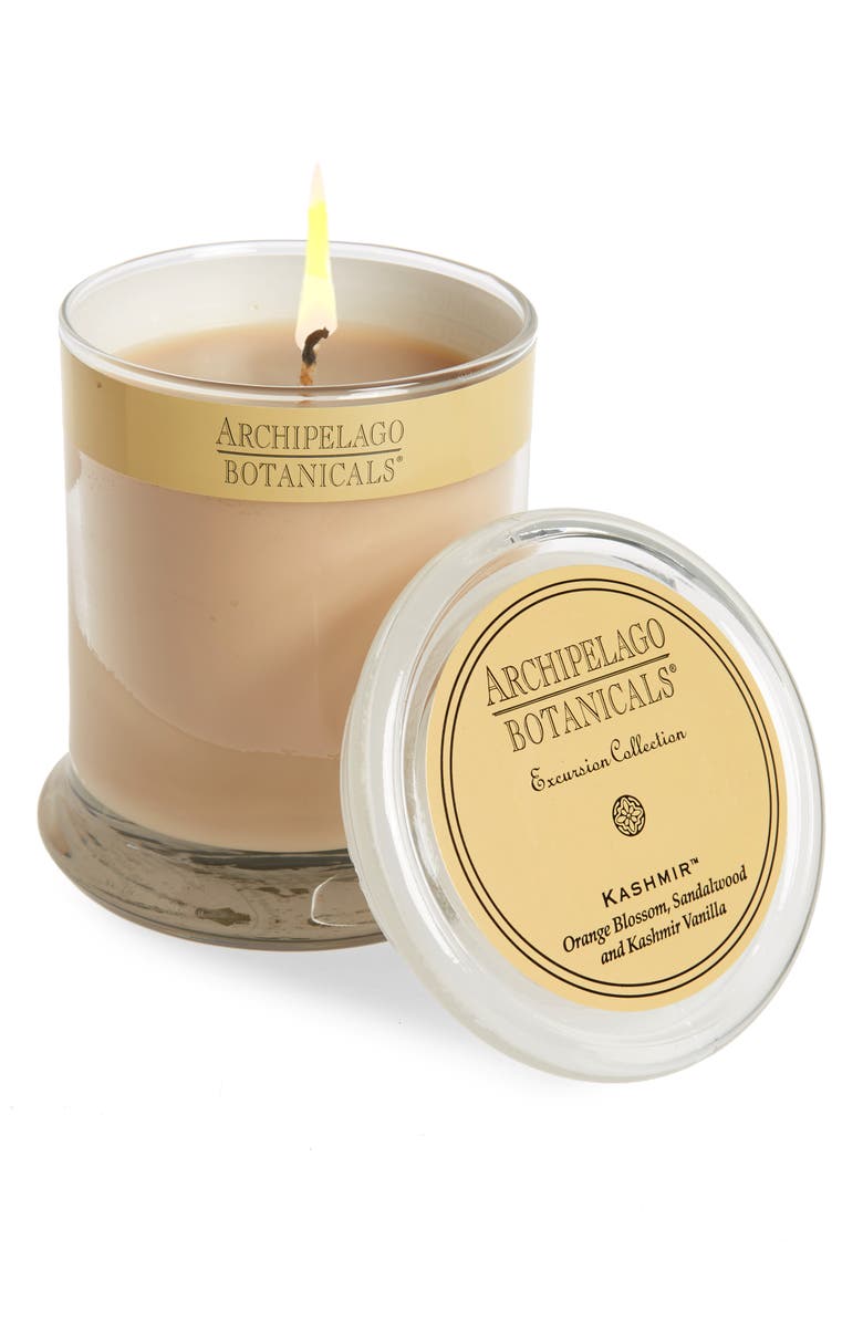 Archipelago Botanicals 'Excursion' Glass Jar Candle, Main, color,