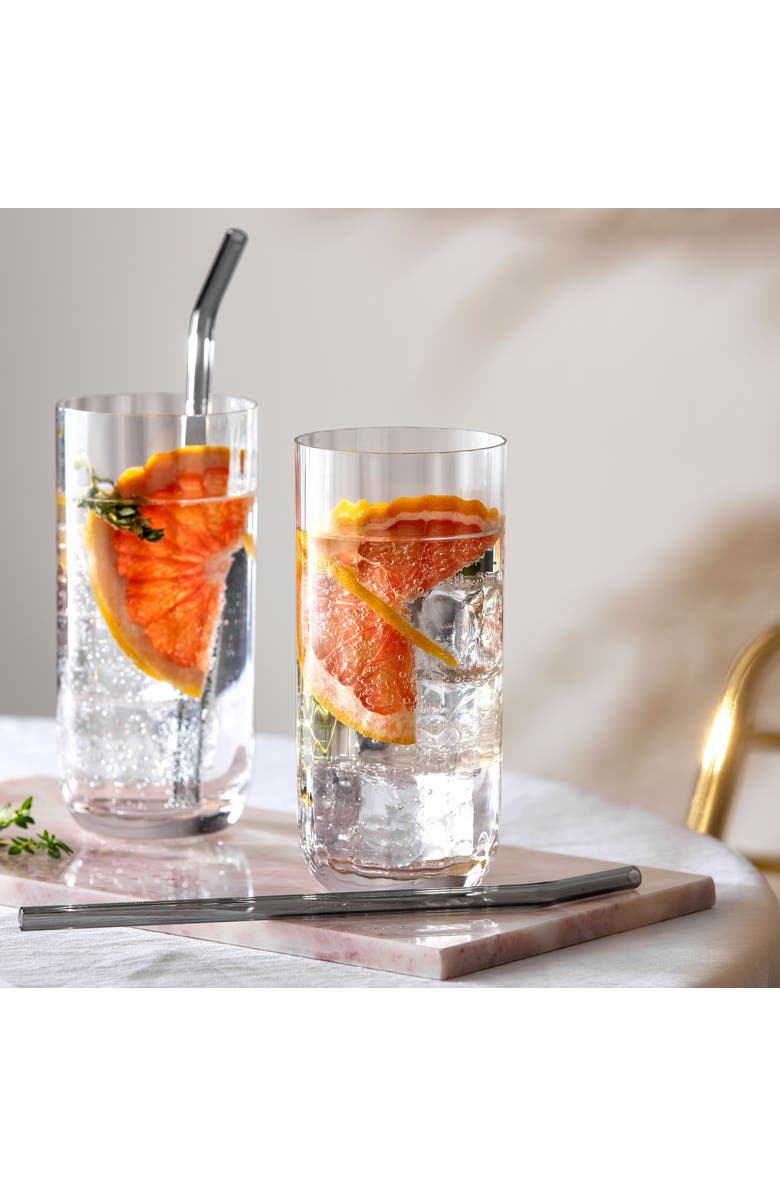 Villeroy & Boch Rose Garden Highball / Tumbler Set of 4, Alternate, color, Clear