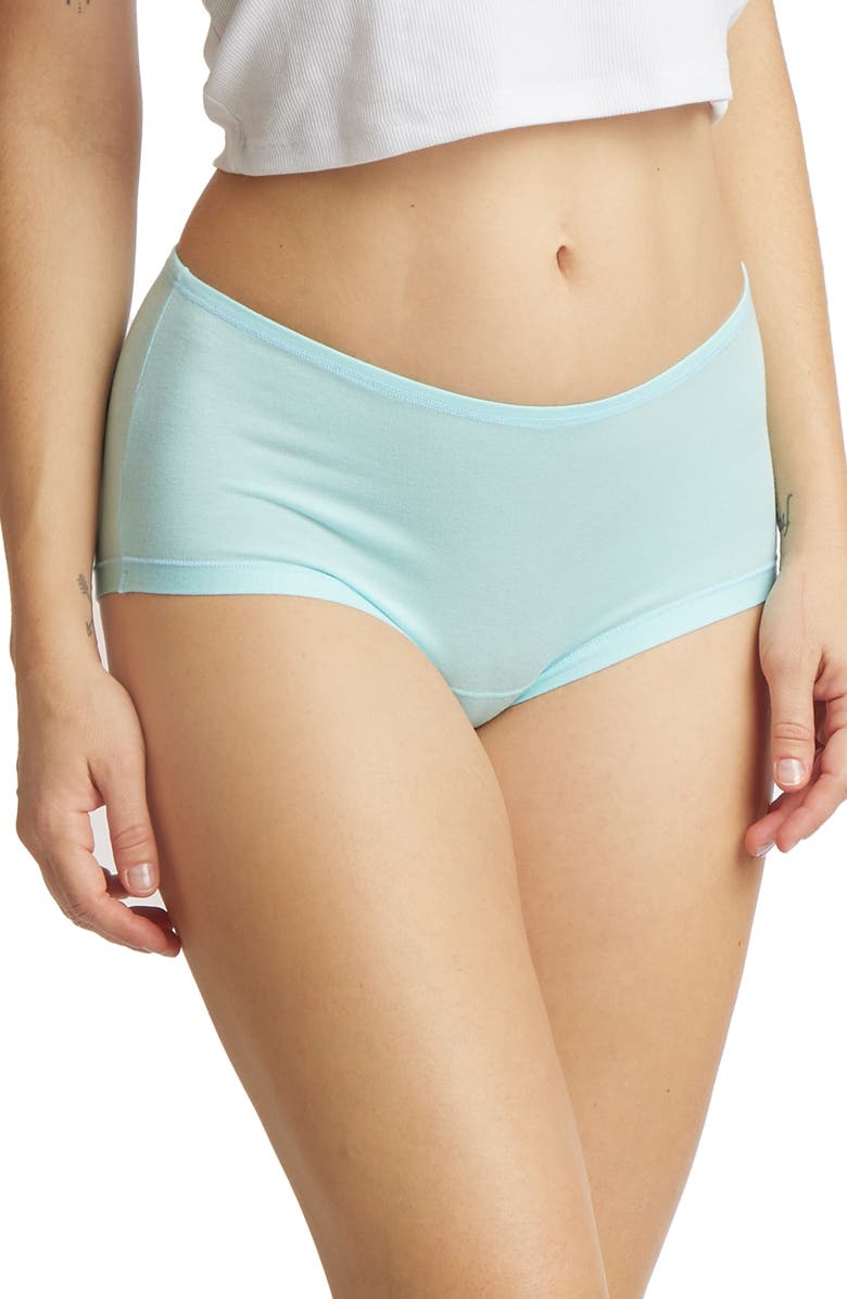 Hanky Panky PlayStretch Boyshorts, Main, color, Sky Dive