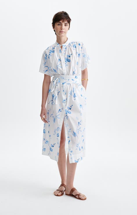 Ghala Floral Shirt Dress