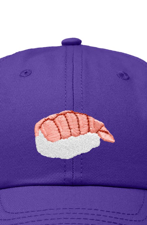 DALIX DALIX SHRIMP SUSHI EMBROIDERED DAD CAP