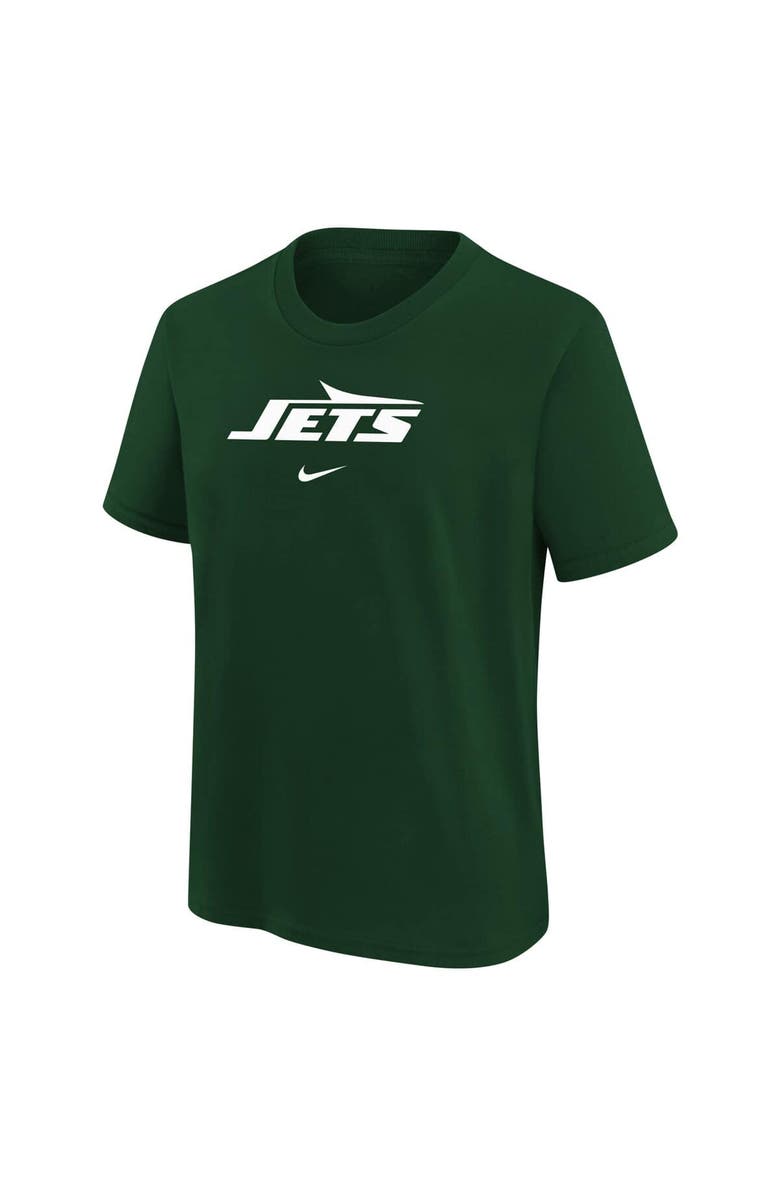 Nike Youth Nike Green New York Jets Logo T-Shirt, Alternate, color, Green