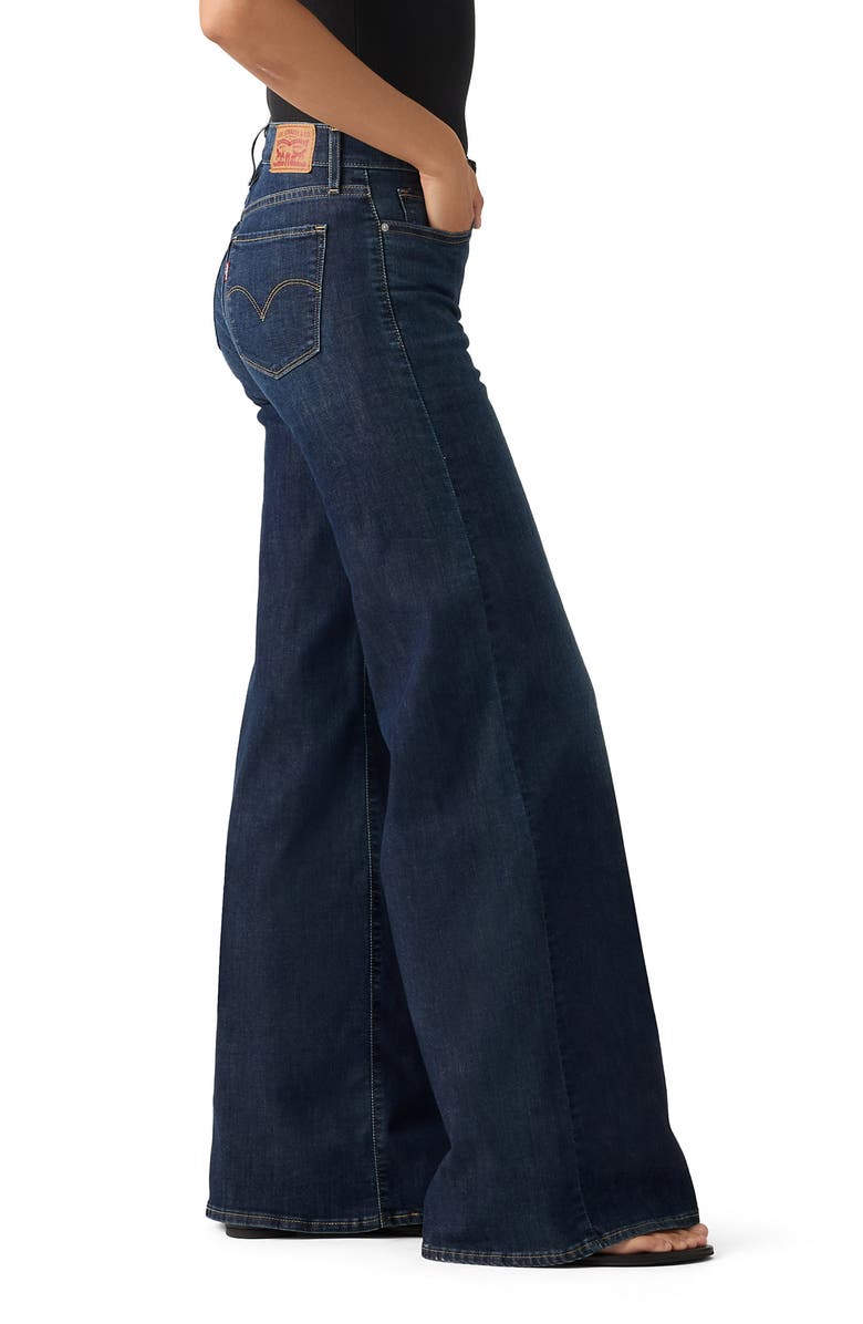 Levi's 318 Shaping Wide Leg Jeans, Alternate, color, Cool Cool Cool