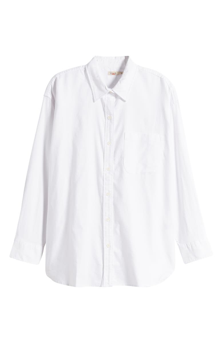 Faherty Organic Cotton Blend Oxford Button-Up Shirt, Alternate, color,