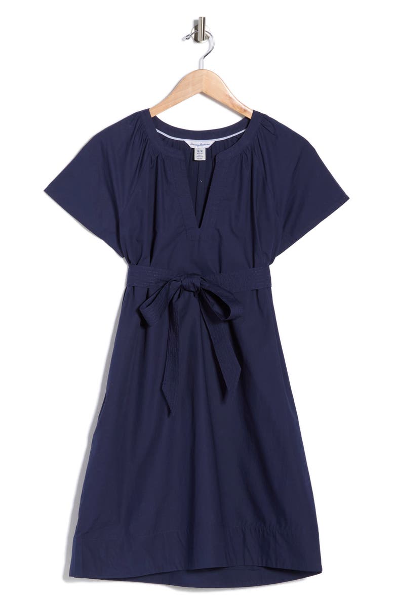 Tommy Bahama Oceana Short Sleeve Cotton Dress, Alternate, color,