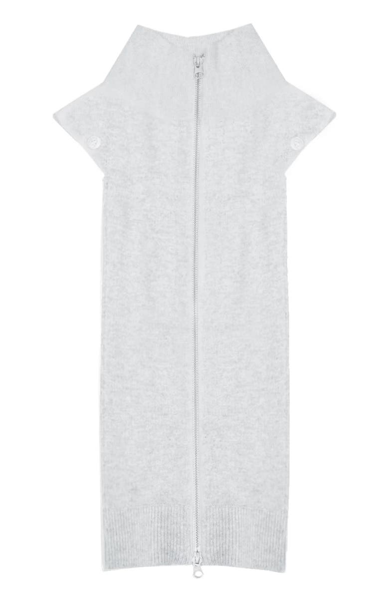 Veronica Beard Uptown Merino Wool & Cashmere Dickey, Main, color, Grey