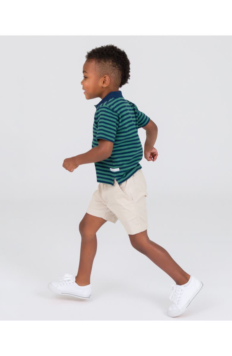 RuffleButts Boys Pique Short Sleeve Polo Shirt, Alternate, color, 