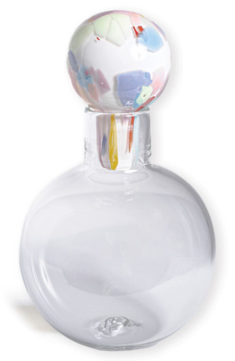 MISETTE Handblown Glass Decanter, Main, color, 
