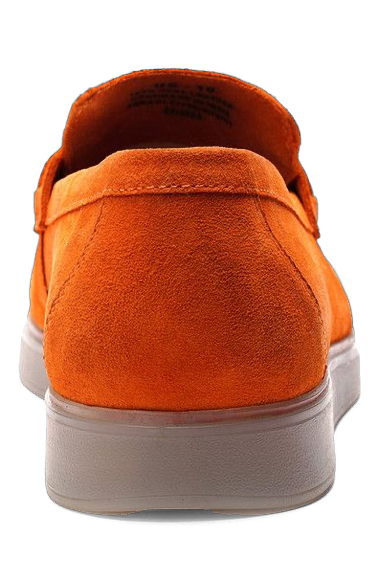 Funkadelic Bit Loafer, Alternate, color, Orange Suede