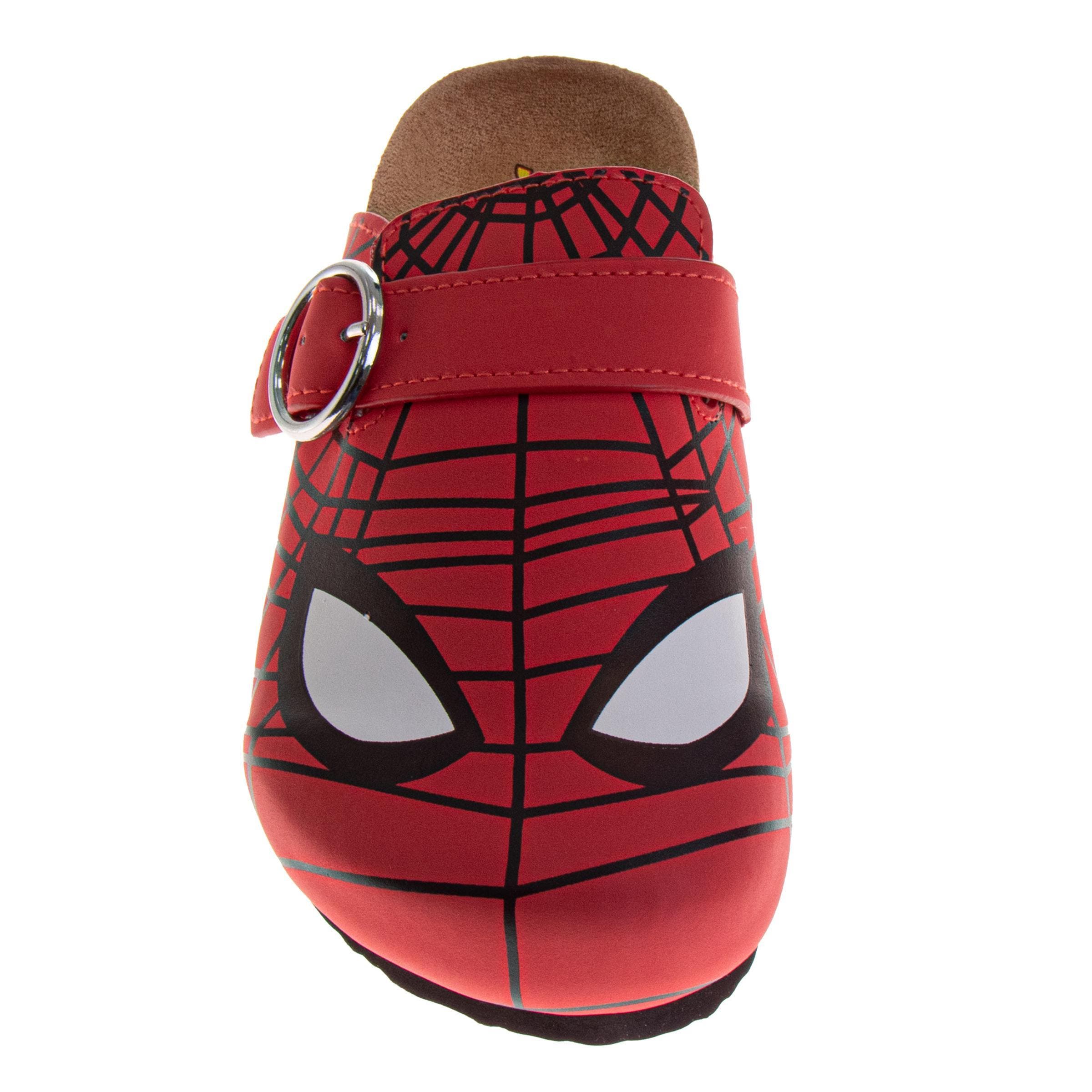 Spider-Man Clog Toddler Little Kid, Alternate, color, Red