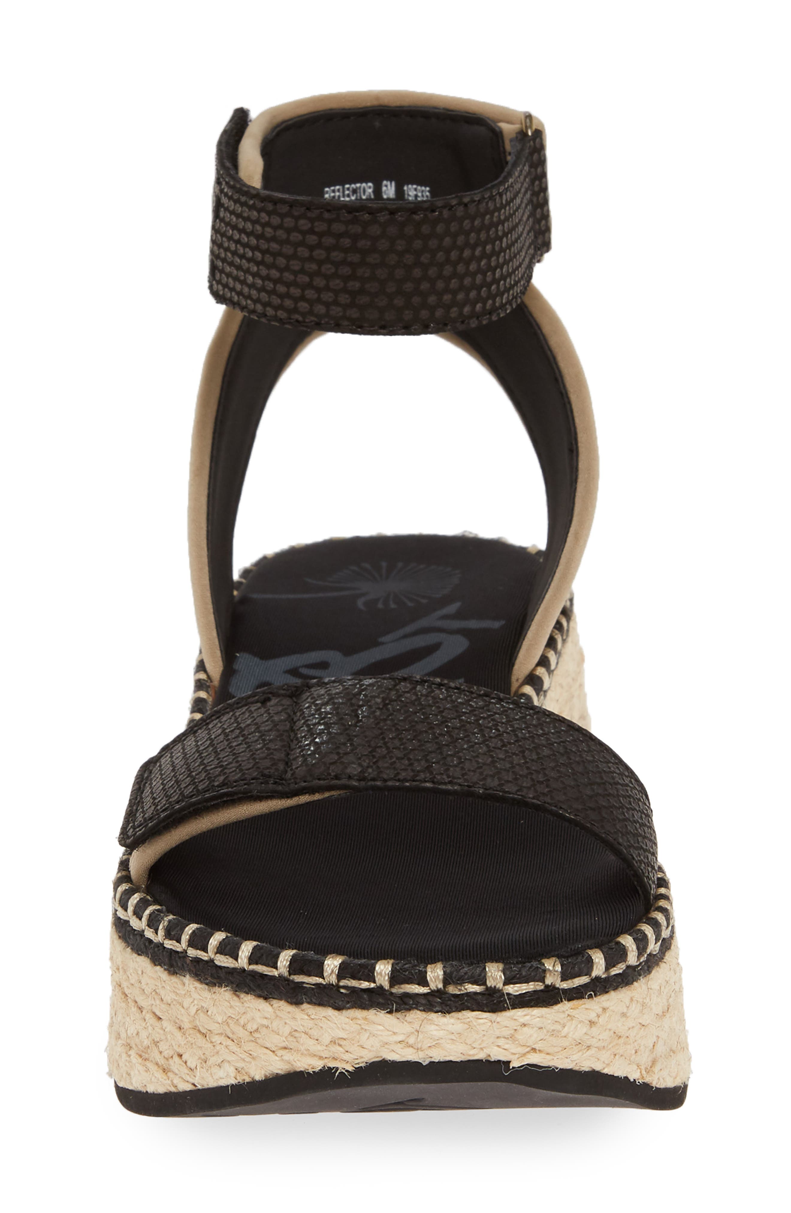 OTBT Reflector Espadrille Platform Sandal, Alternate, color, 