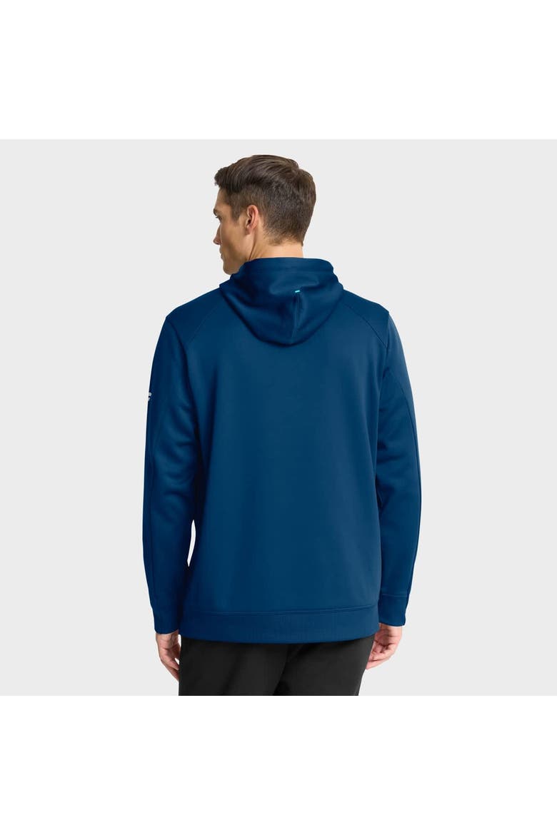 Men's Fanatics Deep Sea Blue Seattle Kraken Authentic Pro Rink Hoodie, Alternate, color, Blue
