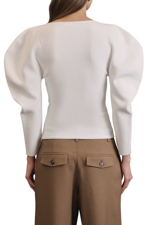 Avec Les Filles Exaggerated Dolman Sleeve Sweater In Neutral