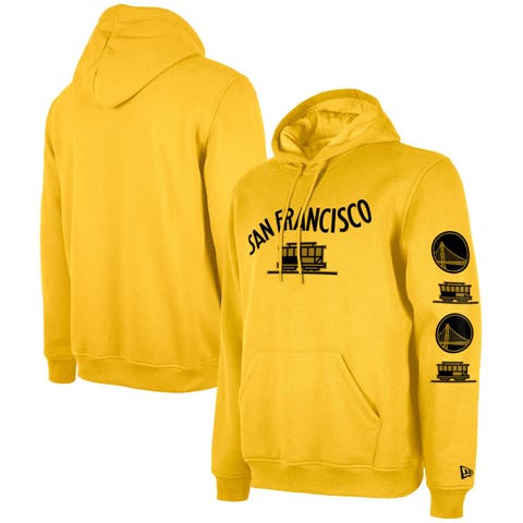 Mens yellow pullover hoodie hotsell