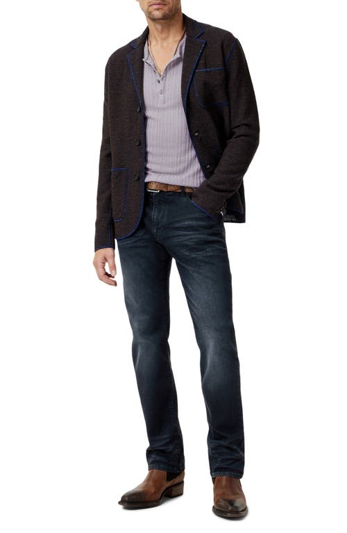 JOHN VARVATOS JOHN VARVATOS ARAUJO REGULAR FIT RIB HENLEY