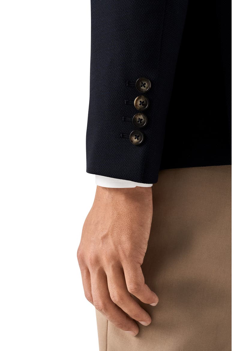 Tech Stretch Wool Blend Soft Sport Coat, Alternate, color, NAVY