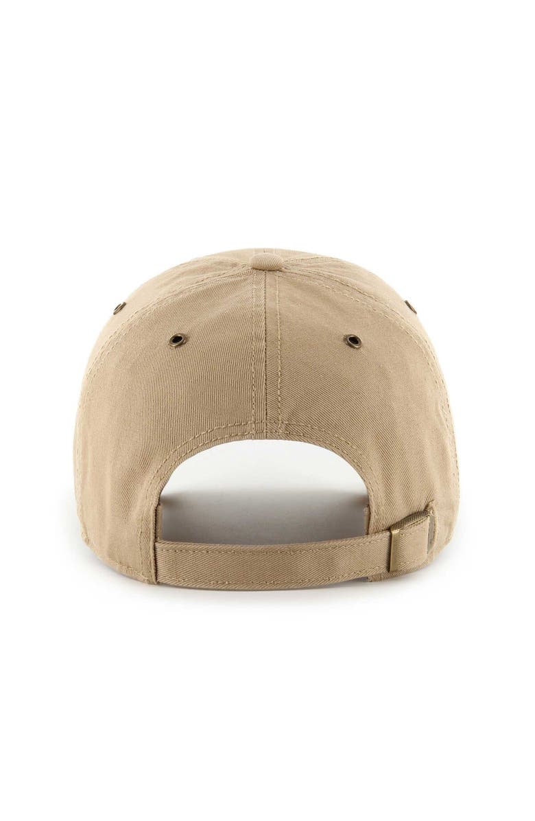 '47 Men's '47 Khaki Las Vegas Raiders Overton Clean Up Adjustable Hat, Alternate, color, 
