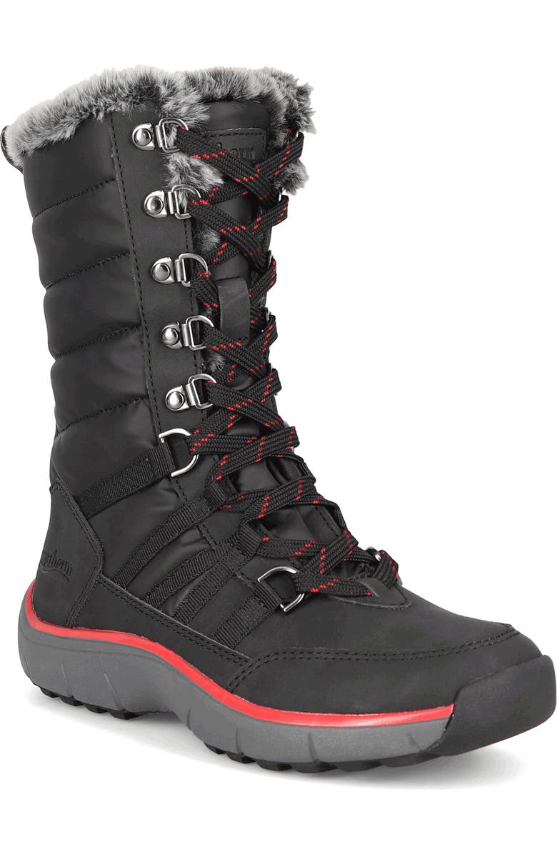 AQUATHERM BY SANTANA CANADA Racer Waterproof Faux Fur Boot, Main, color,