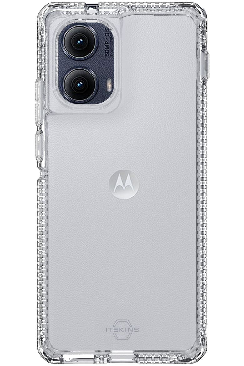 Spectrum_R Clear Case for Motorola Moto Edge, Main, color, Clear