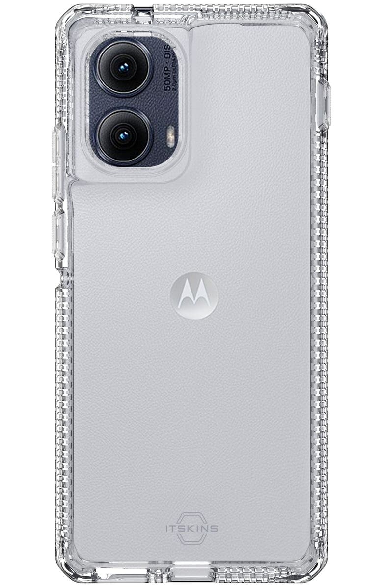 ITSkins Spectrum_R Clear Case for Motorola Moto Edge, Main, color, Clear