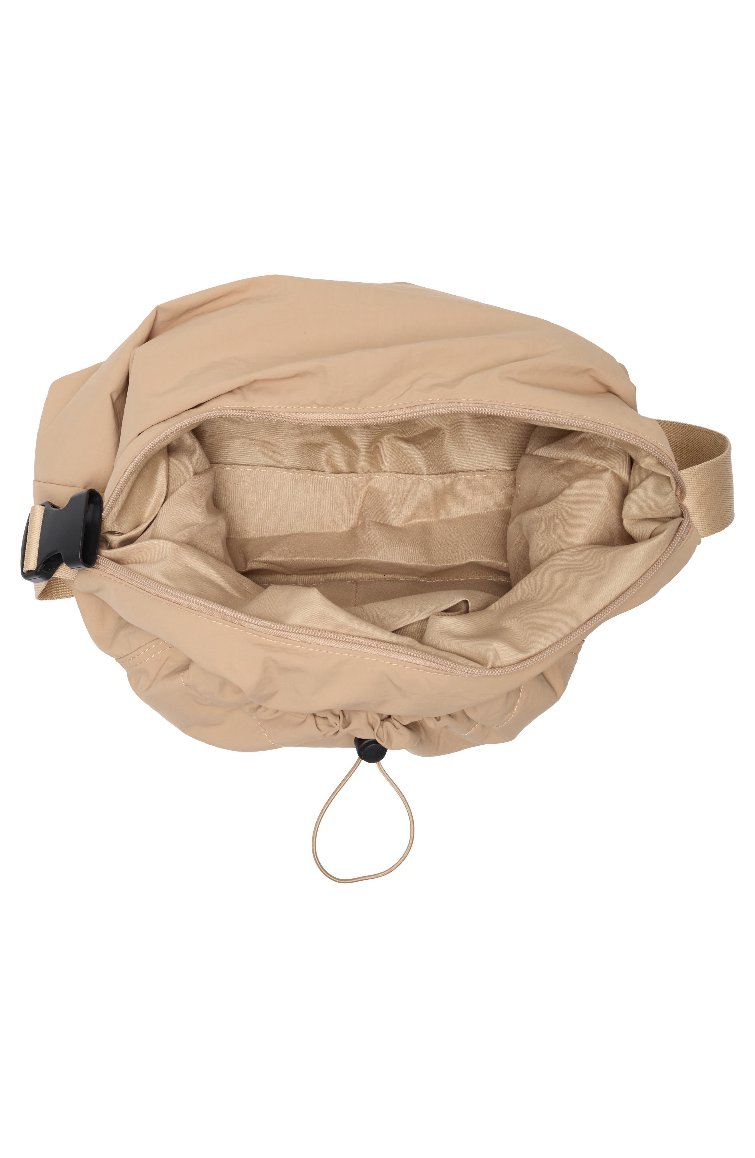Bungee Crossbody Bag, Alternate, color, TAN PORTABELLA