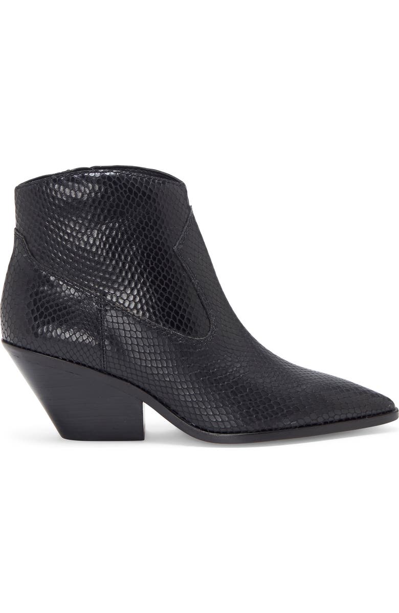 Vince Camuto Jemeila Snake Embossed Bootie, Alternate, color,