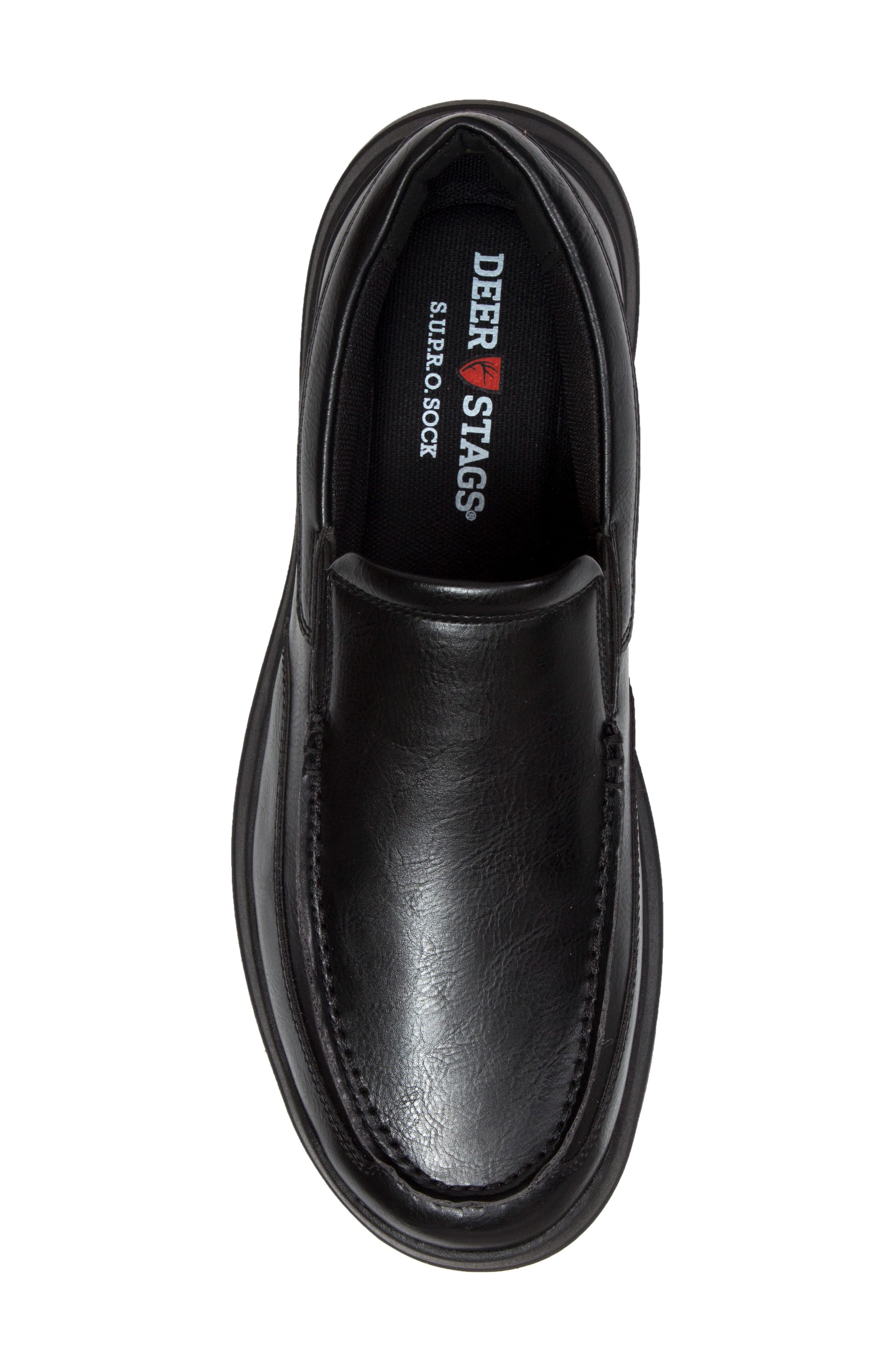 Deer Stags Spartan Slip-On Sneaker, Alternate, color, Black