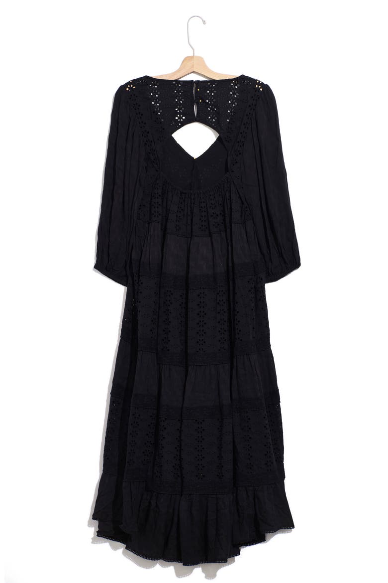 Mockingbird High/Low Dress, Alternate, color, BLACK