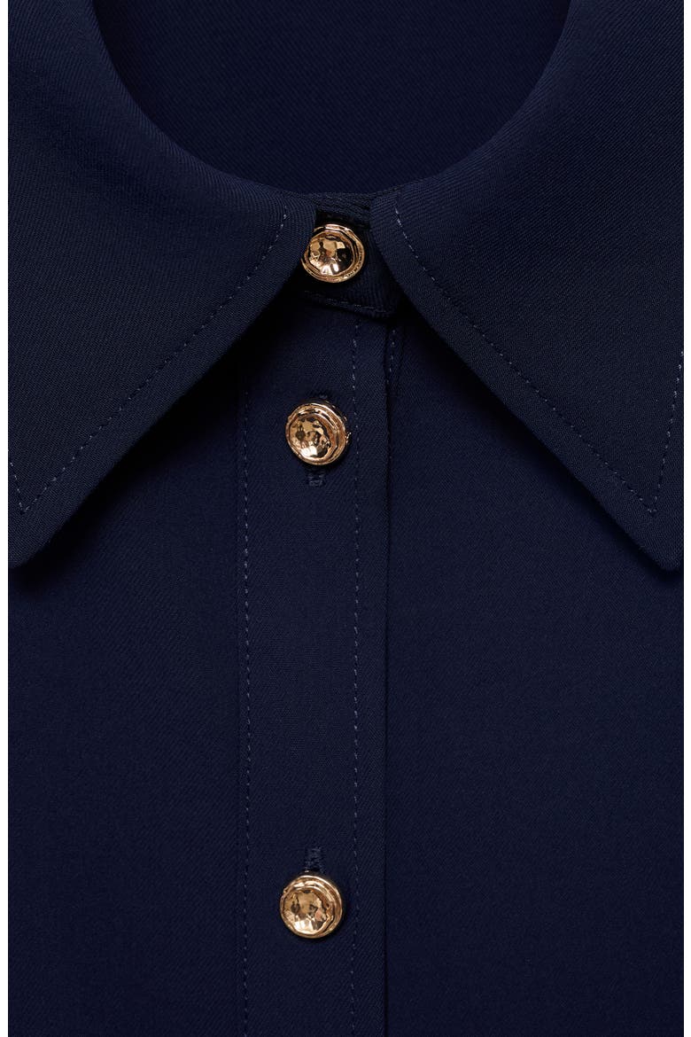 Button-Up Shirt, Alternate, color, NAVY