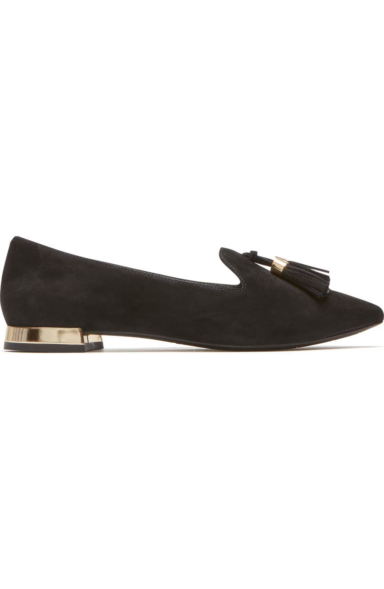 Rockport Total Motion Zuly Luxe Pointy Toe Loafer, Alternate, color,