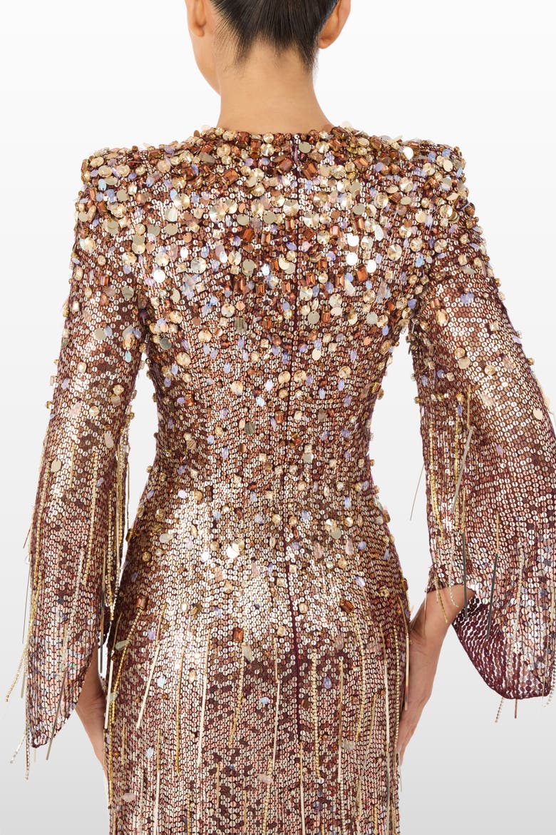 Phara Dress, Alternate, color, Cardinal