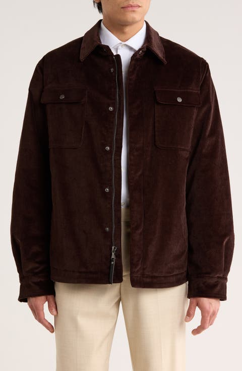 Corduroy Shirt Jacket