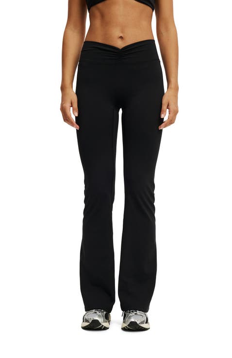 Women's Active Ultra Soft Scrunch Front Flare
