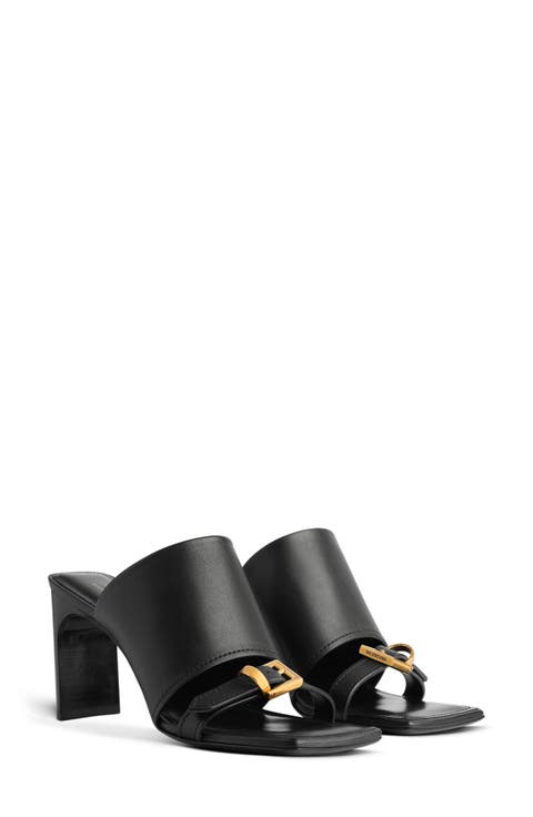 パンプス BALENCIAGA Women Sandals 3573616 818870 WBD4T 1080 Black BALENCIAGA Women Sandals 3573616 818870 WBD4T 1080 Black