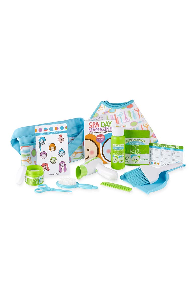 Love Your Look 16-Piece Salon & Spa Playset, Main, color, MULTI